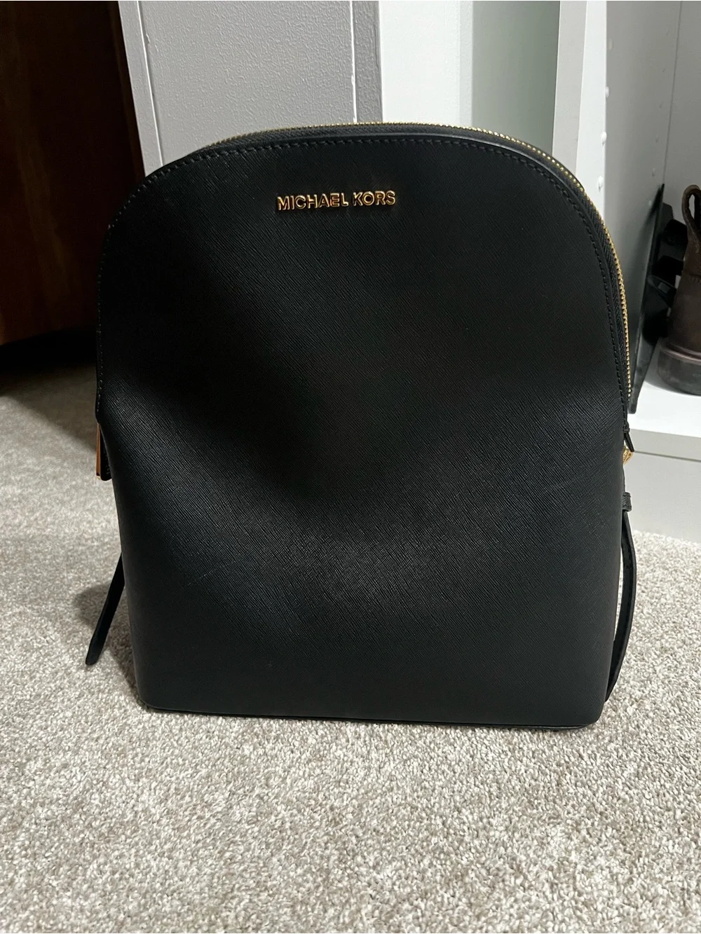 Michael Kors Cindy Large Saffiano Leather Backpack